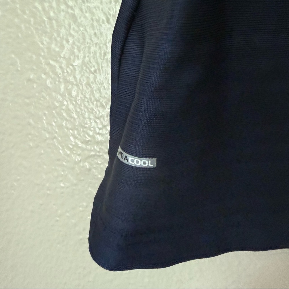 ❇️Adidas Dark Blue Sleeveless Polo Top 2 for $22❇️ - Picture 3 of 4